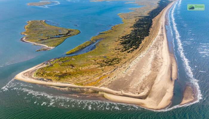 Barrier Islands Near Chincoteague Island