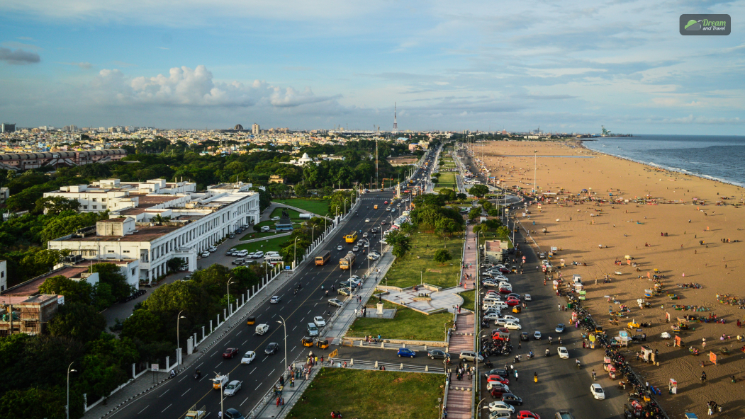 Marina Beach, Chennai, Tamil Nadu, The Longest Beach In India