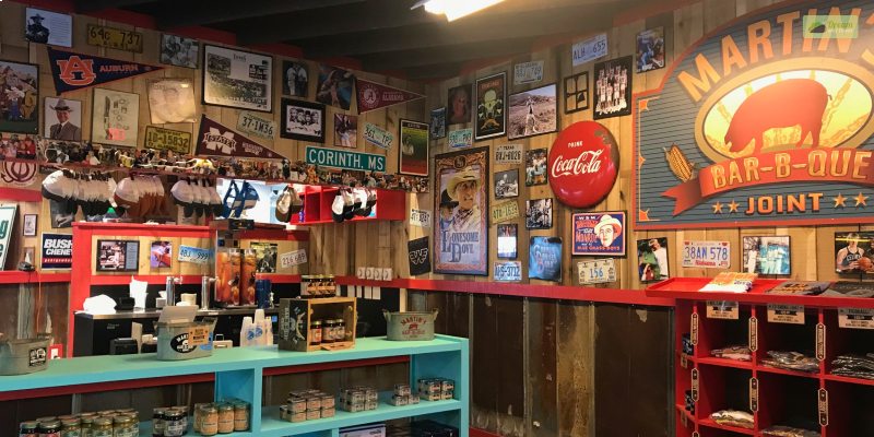 Martin's bar b Que joint - Birmingham, Alabama