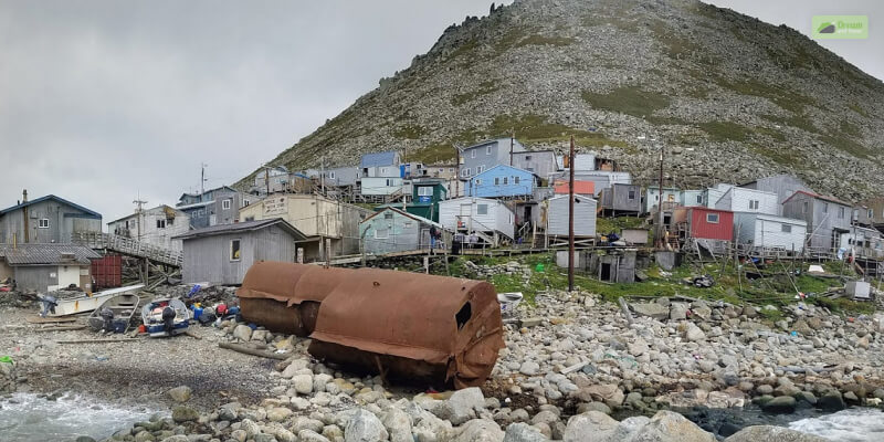 The Little Diomede Island