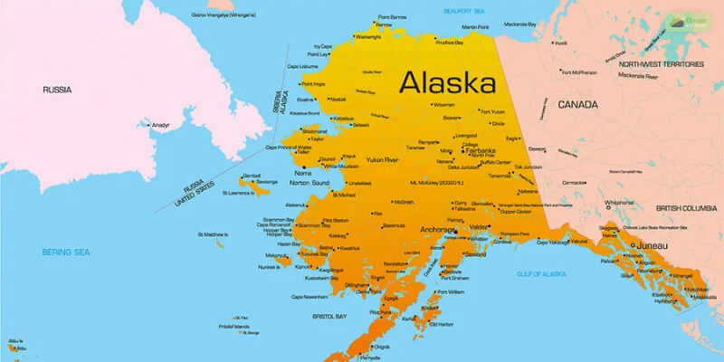 Traveling Between Mainland Alaska and Russia How Far Is Russia From Alaska