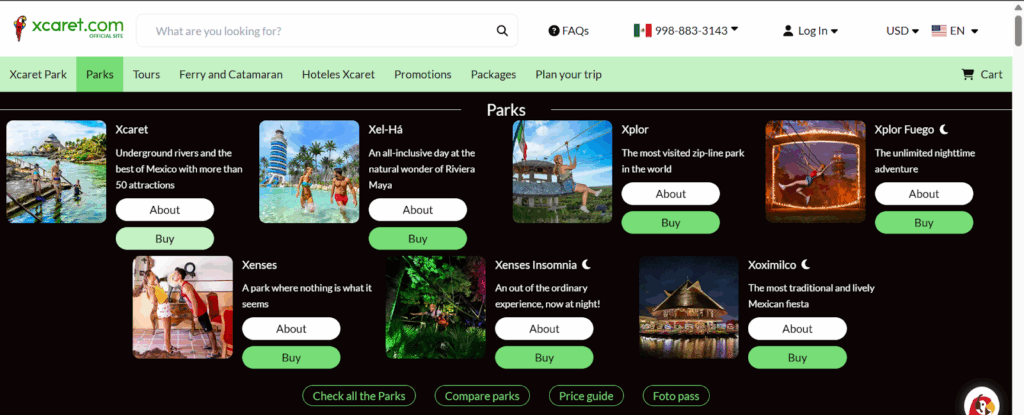 How To Book The Tickets For Xcaret Park